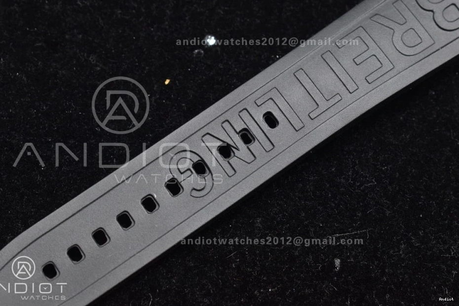 Black Bezel 1:1 Strap 44 Edition A2824 On Dial TF Superocean Rubber Best Black Automatic Black 0218